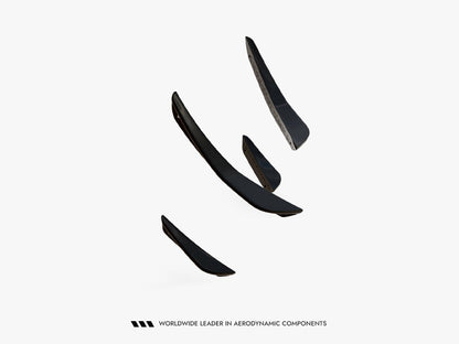 Front Bumper Wings (Canards) - Volkswagen Polo GTI Mk6 Facelift