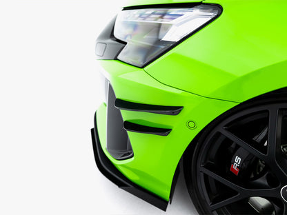 Front Bumper Wings (Canards) - Audi RS3 Sportback 8Y Facelift