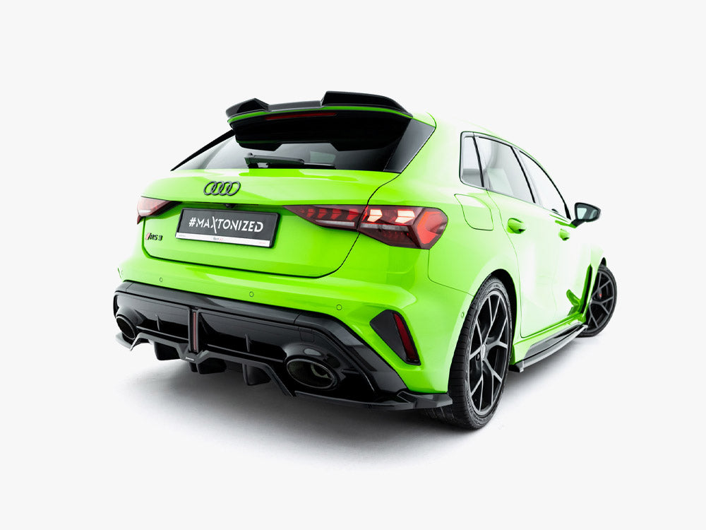 Rear Splitter (Vertical Bars) V.2 - Audi RS3 Sportback 8Y Facelift