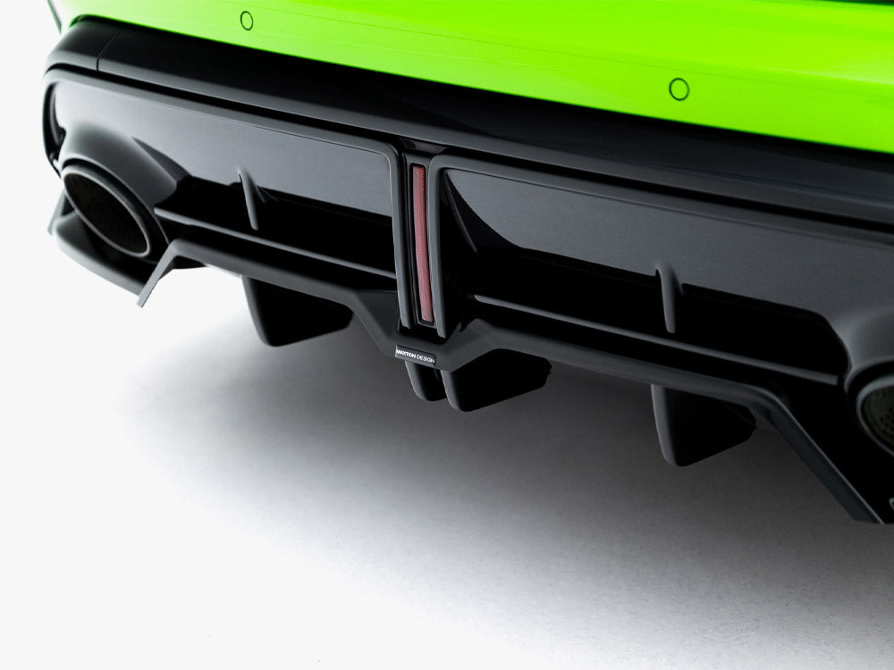 Rear Splitter (Vertical Bars) V.1 - Audi RS3 Sportback 8Y Facelift