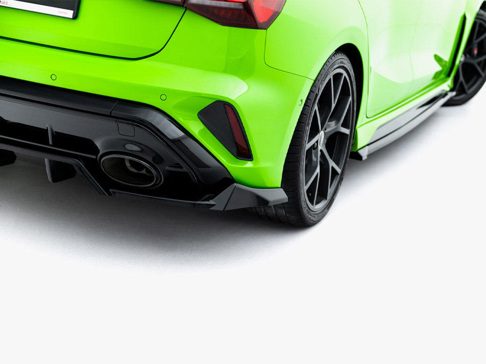Rear Splitter (Vertical Bars) V.1 - Audi RS3 Sportback 8Y Facelift