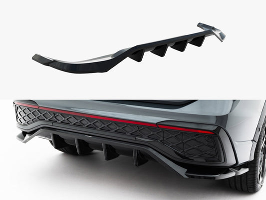 Rear Splitter (Vertical Bars) - Volkswagen Tiguan R-Line Mk3