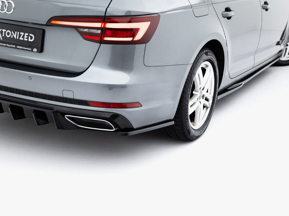 Rear Side Splitters - Audi A4 / A4 S Line / S4 Sedan / Avant B9
