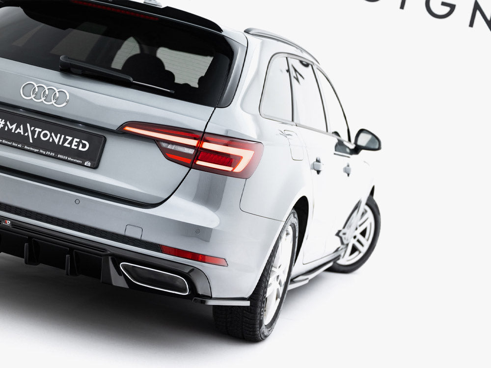 Rear Side Splitters - Audi A4 / A4 S Line / S4 Sedan / Avant B9