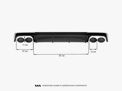 Rear Valance - Audi A6 S Line / S6 C8 / C8 Facelift