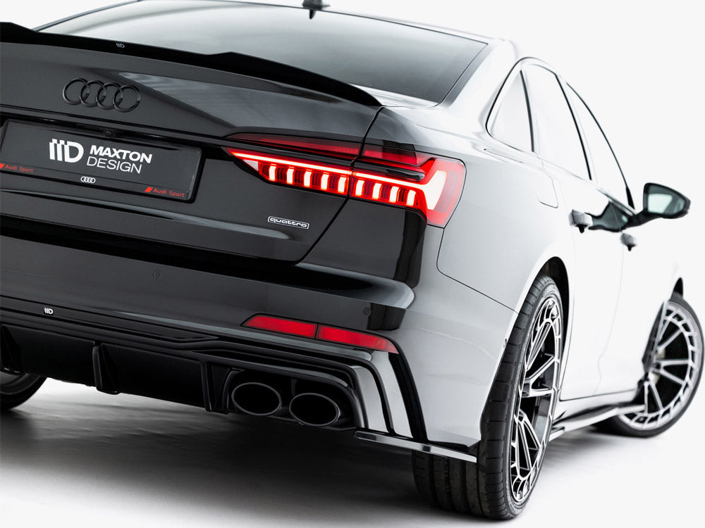 Rear Side Splitters - Audi A6 S Line / S6 C8 / C8 Facelift