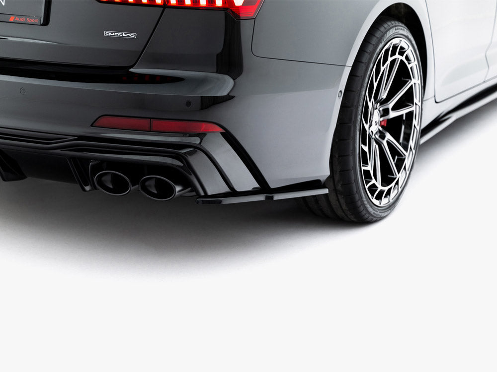 Rear Side Splitters - Audi A6 S Line / S6 C8 / C8 Facelift