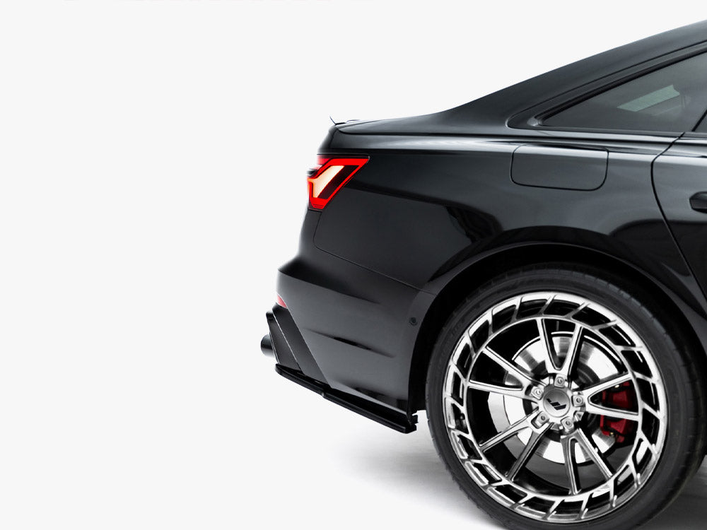 Rear Side Splitters - Audi A6 S Line / S6 C8 / C8 Facelift