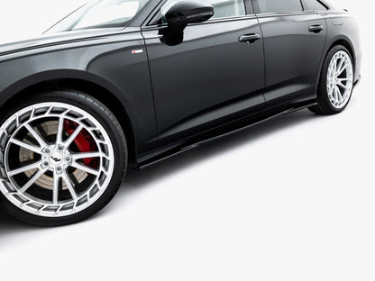 Side Skirt Diffusers - Audi A6 S Line / S6 C8 / C8 Facelift