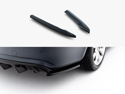 Rear Side Splitters - Audi A4 B8 Facelift