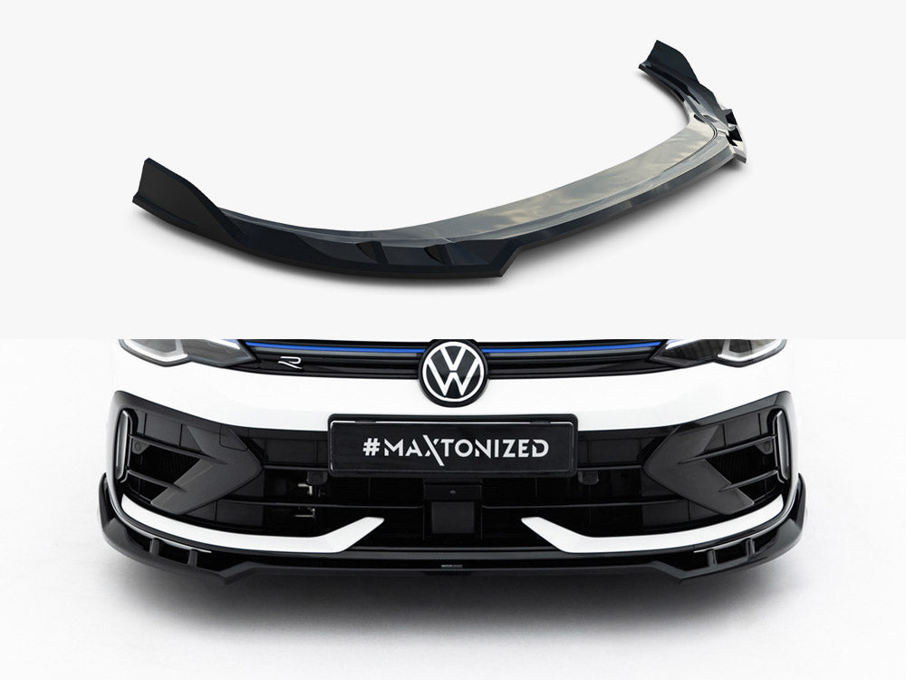 Front Splitter V.1 - Volkswagen Golf R Variant Mk8 Facelift