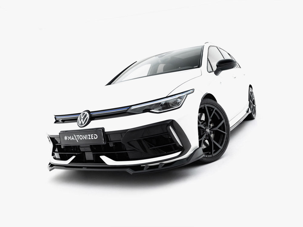 Front Splitter V.1 - Volkswagen Golf R Variant Mk8 Facelift