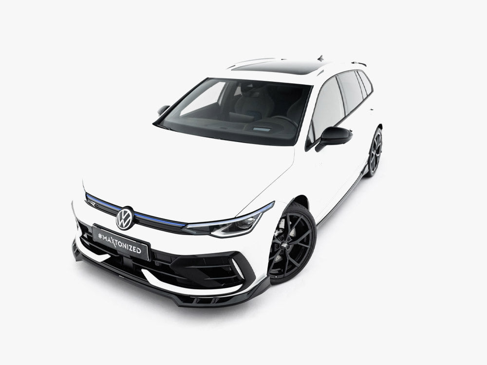 Front Splitter V.1 - Volkswagen Golf R Variant Mk8 Facelift