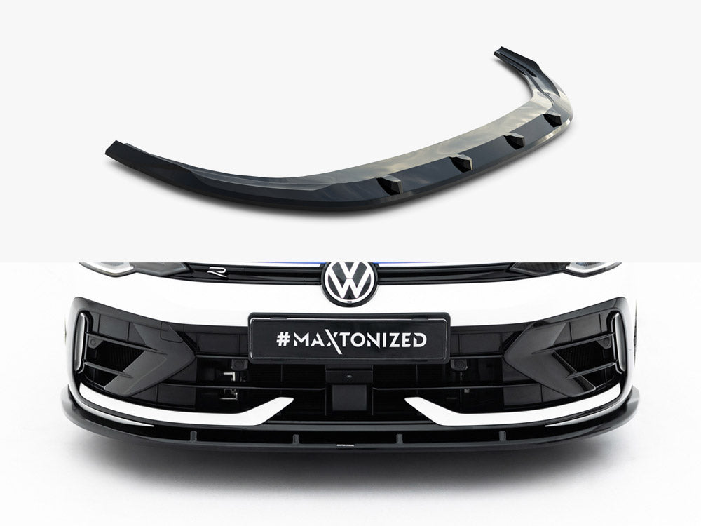 Front Splitter V.2 - Volkswagen Golf R Variant Mk8 Facelift