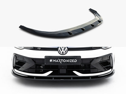 Front Splitter V.2 - Volkswagen Golf R Variant Mk8 Facelift