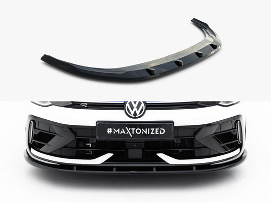 Front Splitter V.2 - Volkswagen Golf R Variant Mk8 Facelift