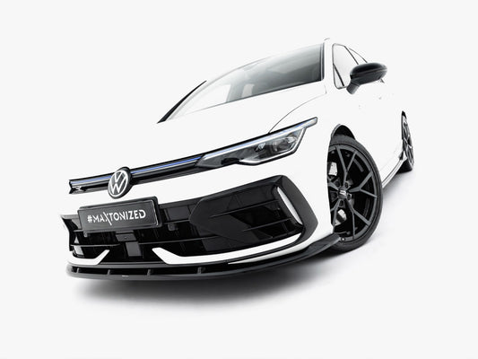 Front Splitter V.2 - Volkswagen Golf R Variant Mk8 Facelift
