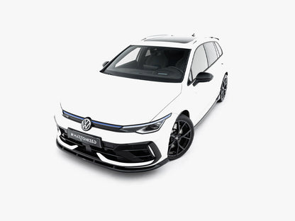Front Splitter V.2 - Volkswagen Golf R Variant Mk8 Facelift