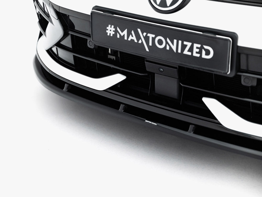 Front Splitter V.2 - Volkswagen Golf R Variant Mk8 Facelift