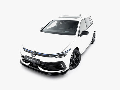 Front Splitter V.3 - Volkswagen Golf R Variant Mk8 Facelift