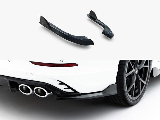 Rear Side Splitters V.2 - Volkswagen Golf R Variant Mk8 / Mk8 Facelift