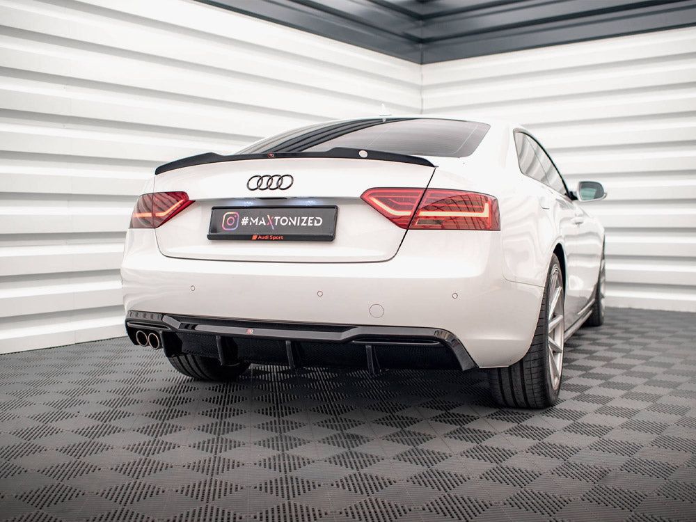 Rear Valance - Audi A5 Sportback 8T Facelift (Version with dual exhausts on one Side)