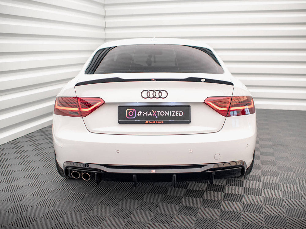 Rear Valance - Audi A5 Sportback 8T Facelift (Version with dual exhausts on one Side)