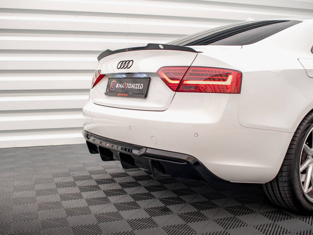 Rear Valance - Audi A5 Sportback 8T Facelift (Version with dual exhausts on one Side)