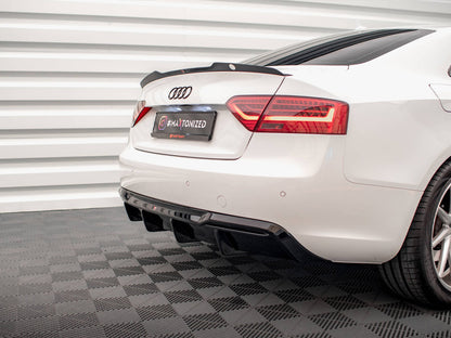 Rear Valance - Audi A5 Sportback 8T Facelift (Version with dual exhausts on one Side)