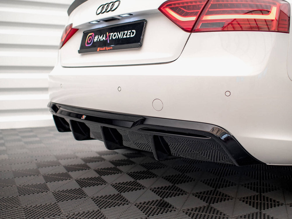 Rear Valance - Audi A5 Sportback 8T Facelift (Version with dual exhausts on one Side)