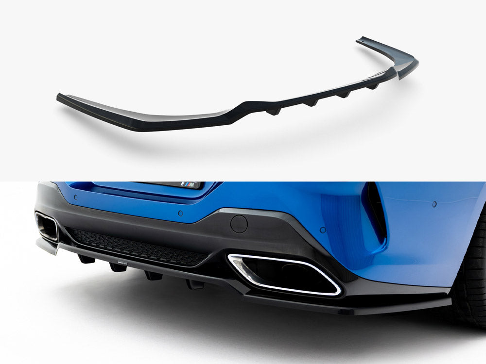 Rear Splitter (Vertical Bars) V2 - BMW 8 Series (Coupe M-Pack G15)