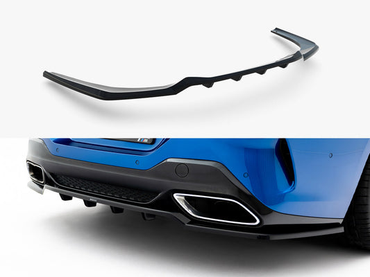 Rear Splitter (Vertical Bars) V2 - BMW 8 Series (Coupe M-Pack G15)