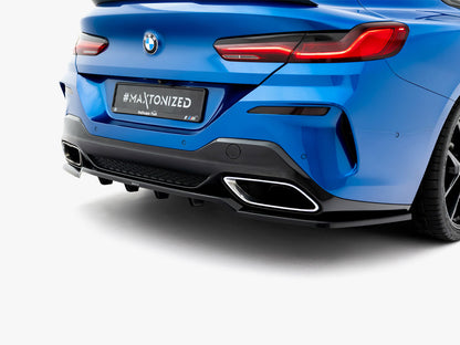 Rear Splitter (Vertical Bars) V2 - BMW 8 Series (Coupe M-Pack G15)