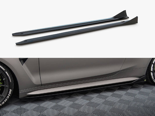Side Skirt Diffusers V.3 CSL Look - BMW M4 G82 / G82 (Facelift)