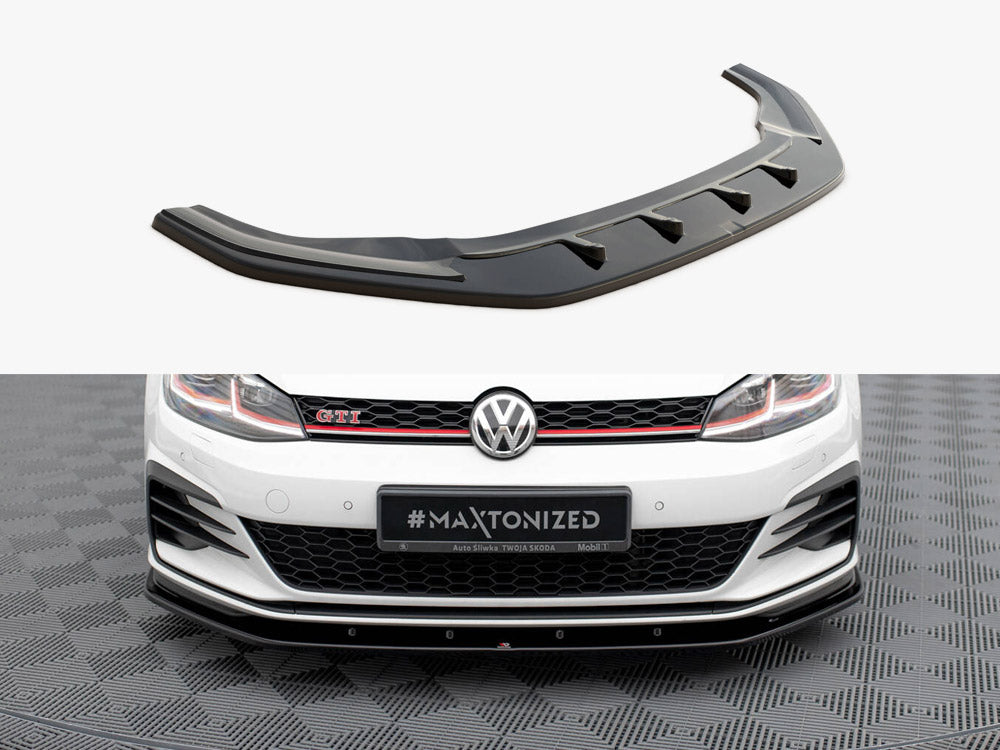 Front Splitter V.1 - Volkswagen Golf GTI / GTD Mk7 Facelift