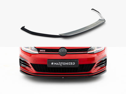 Front Splitter V.4 - Volkswagen Golf GTI / GTD Mk7 Facelift