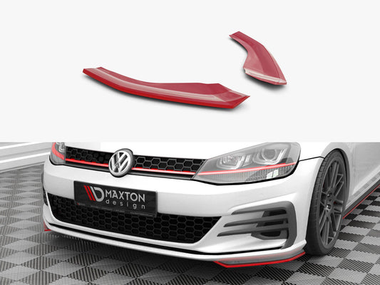 Front Side Splitters - Volkswagen Golf GTI / GTD Mk7 Facelift