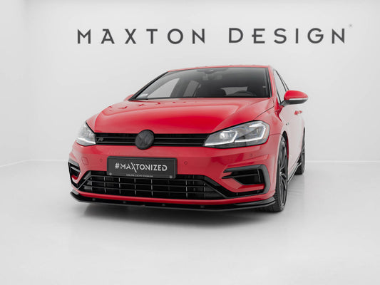 Street PRO Front Splitter - Volkswagen Golf R / R-Line Mk7 Facelift