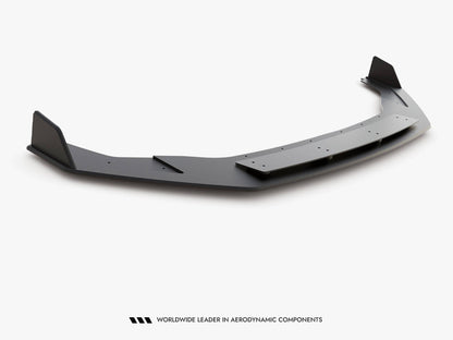 Street PRO Front Splitter V.2 - Volkswagen Golf R / R-Line Mk7 Facelift