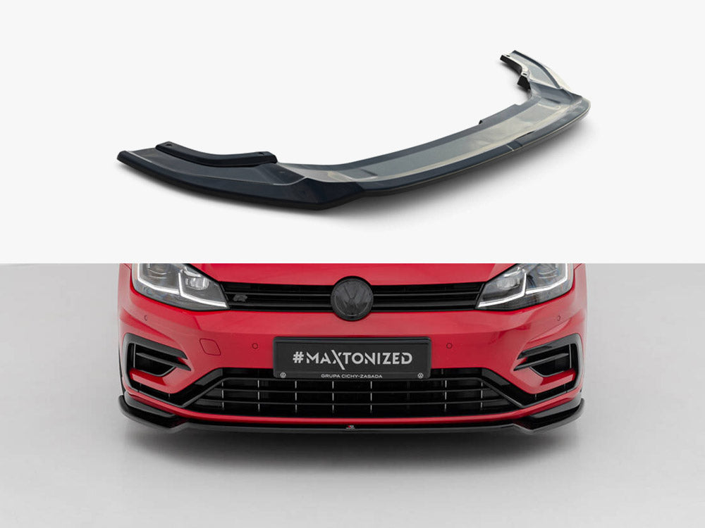 Front Splitter V.3 - Volkswagen Golf R / R-Line Mk7 Facelift