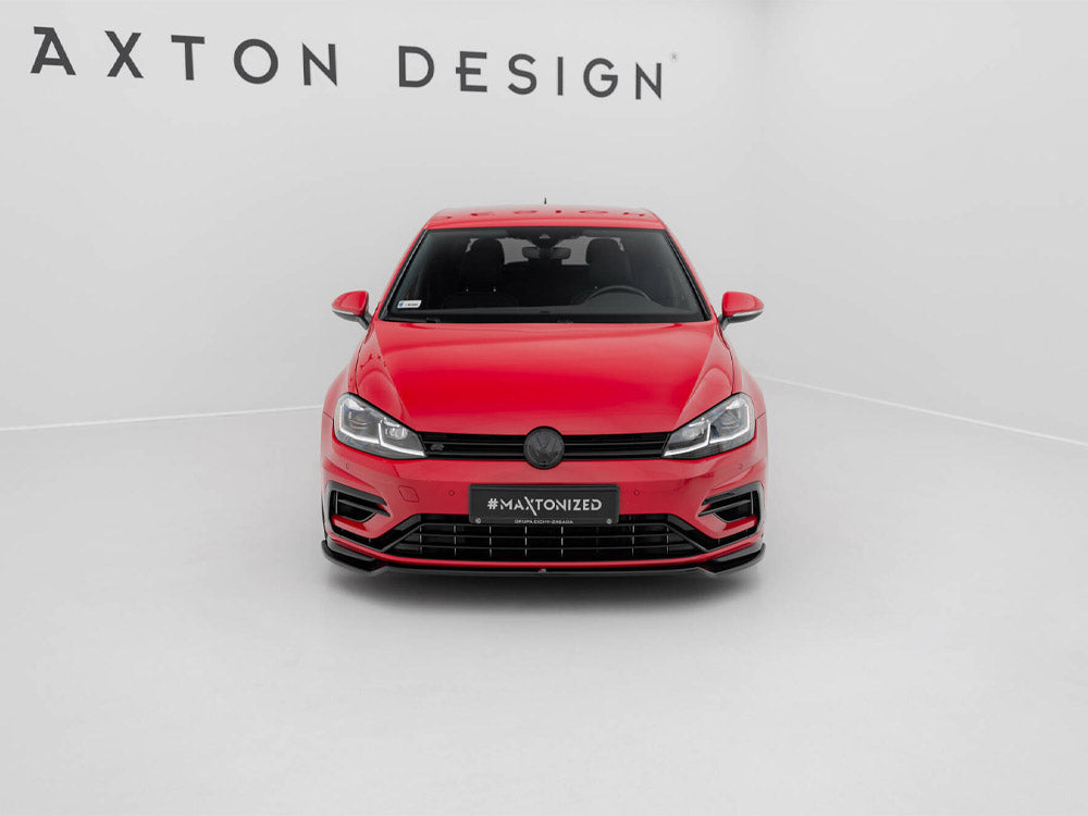 Front Splitter V.3 - Volkswagen Golf R / R-Line Mk7 Facelift