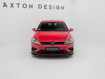 Front Splitter V.3 - Volkswagen Golf R / R-Line Mk7 Facelift