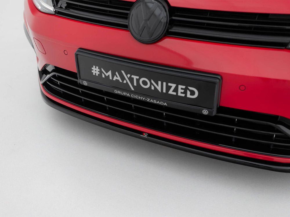 Front Splitter V.7 - Volkswagen Golf R / R-Line Mk7 Facelift