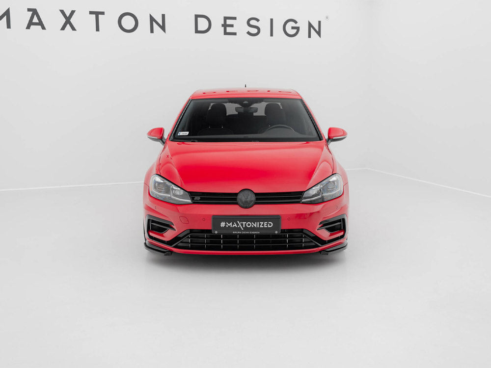 Front Side Splitters - Volkswagen Golf R / R-Line Mk7 Facelift