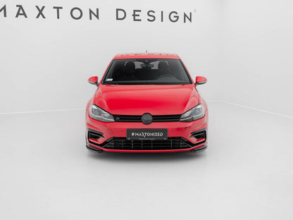 Front Side Splitters - Volkswagen Golf R / R-Line Mk7 Facelift