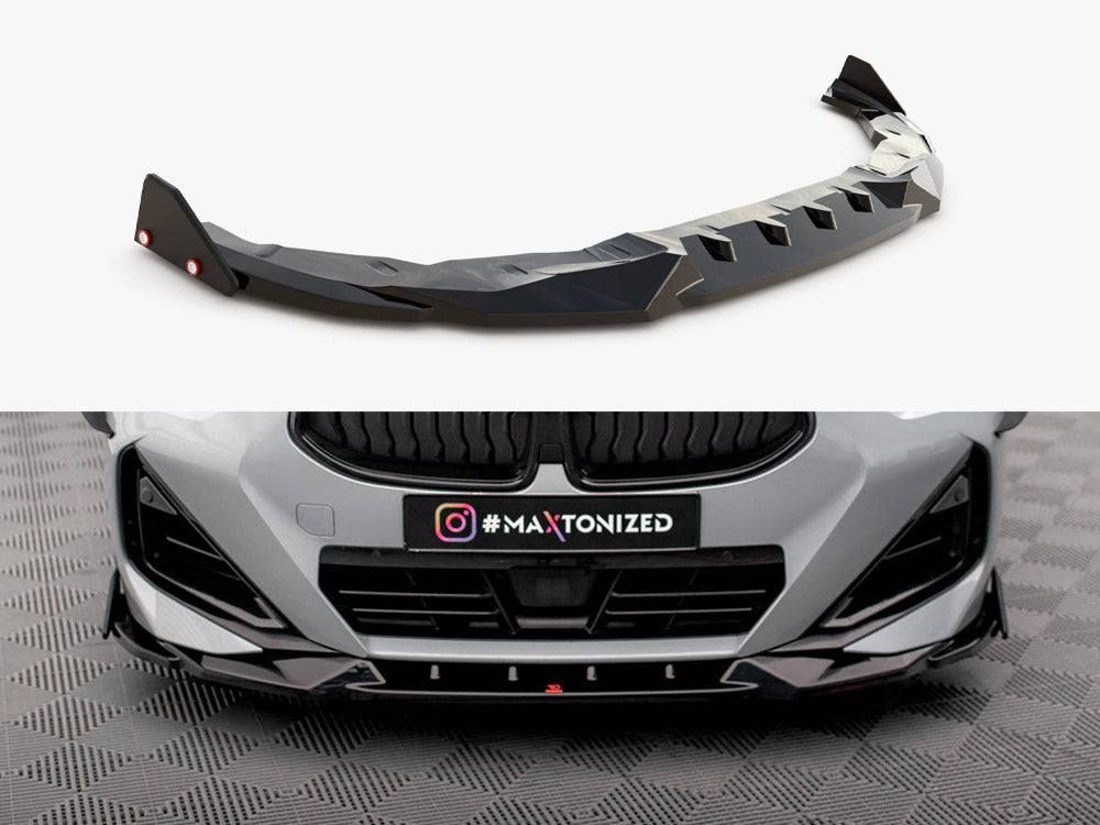 Front Splitter V2 + Flaps - BMW 2 Series (Coupe M-Pack / M240i G42)