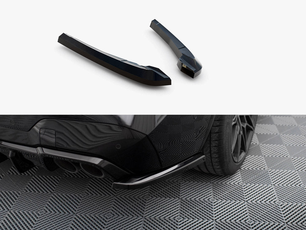 Rear Side Splitters V2 - BMW X3 (M F97 / F97 Facelift)