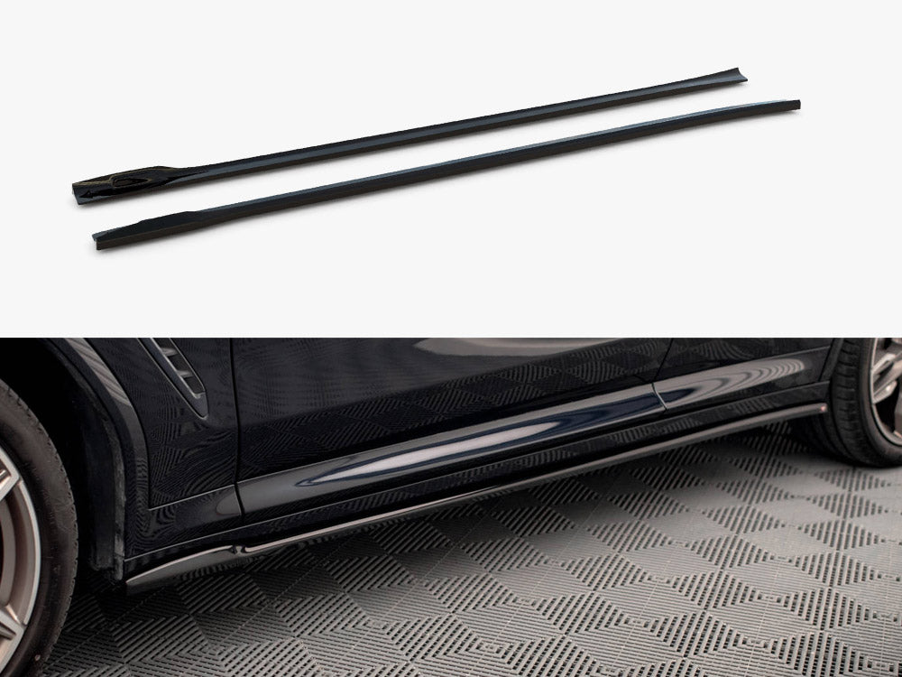 Side Skirt Diffusers V2 - BMW X3 M40 (d / M40i / M-Pack G01)