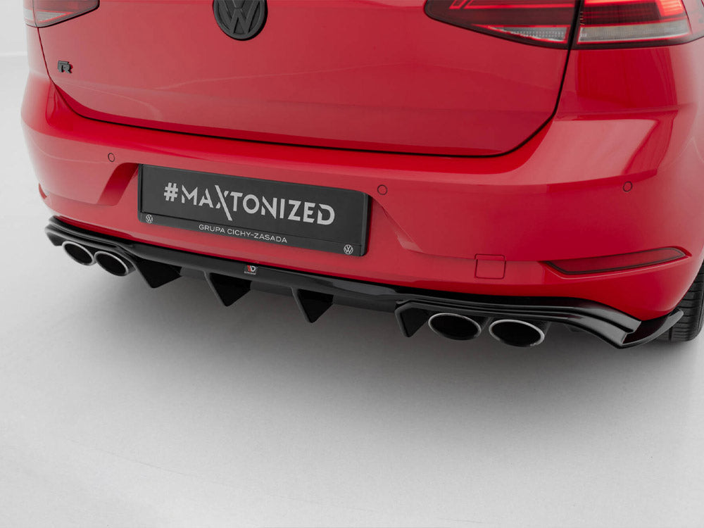 Rear Valance V.3 - Volkswagen Golf R Mk7 Facelift