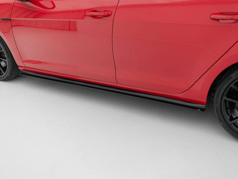 Racing Side Skirts Diffusers - Volkswagen Golf R / R-Line Mk7 Facelift